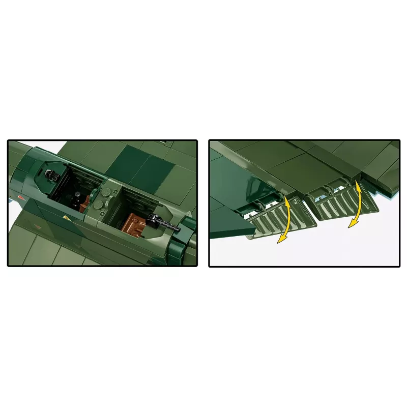 Konstrukciju komplekts Cobi Blocks Junkers JU 87G-2 Stuka 571 gab. modeļa komplekts