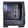 Xilence Xilent Blast X505.ARGB Gaming PC korpuss, RGB ATX Midi tornis, melns (XG141)