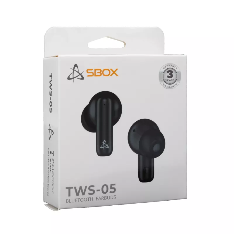 Austiņas SBOX EB-TWS05 Melnas