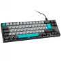 Mehāniskā tastatūra Ducky Varmilo Miya Pro Moonlight QWERTZ USB fona apgaismojums Cherry MX Blue