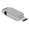 DELOCK USB zibatmiņa 128 GB USB-C Type-A grozāmais modelis