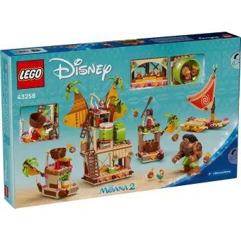LEGO Disney Kakamora laivas komplekts 43258 — 572 detaļas, 2 minifigūras, vecumam 7+