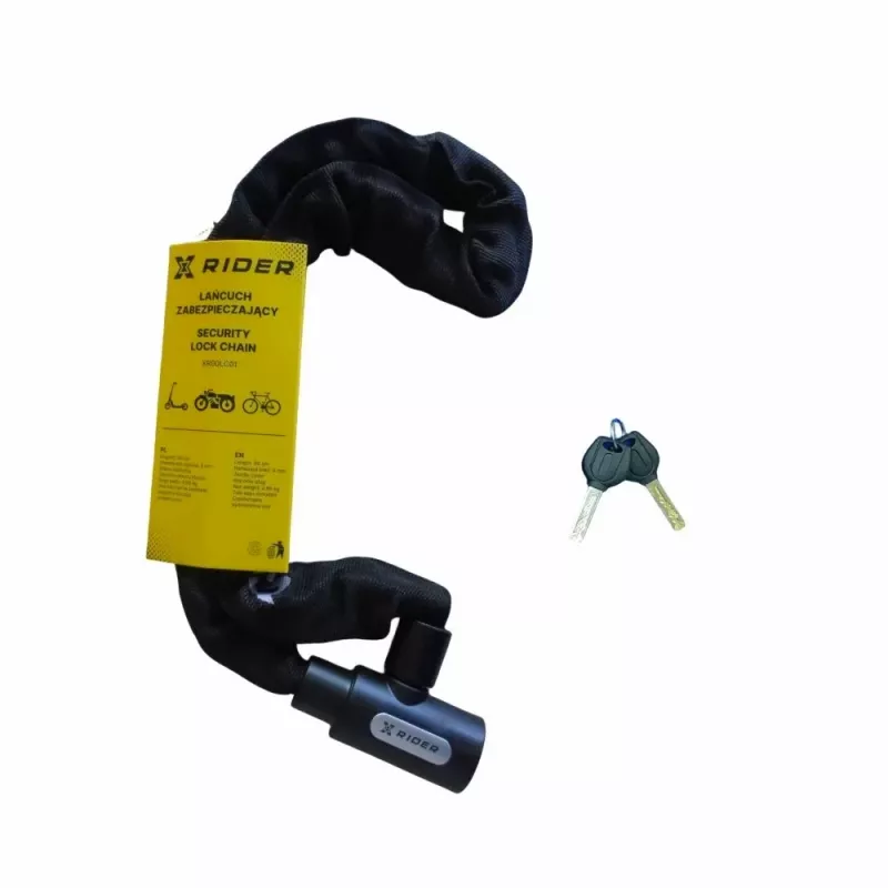 Velosipēda ķēdes slēdzene MANTA XR00LC01 6x900mm
