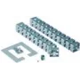 Bachmann kabelis Snake Quadro komplekts - Kabeļu - Organizators - Sudraba (930.017)