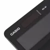 Galda pamata kalkulators CASIO MS-8F – 8 ciparu, baterija/saules, 26 taustiņi, valūtas un nodokļu funkcijas, peļņas aprēķins, melns