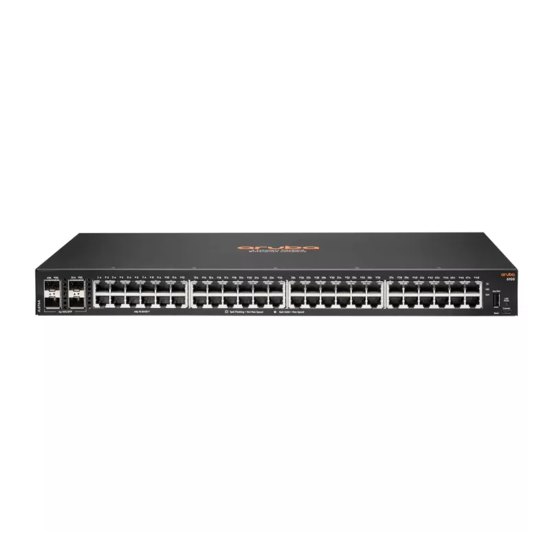 HPE Aruba 6100 Managed 48G 4SFP+ Slēdzis