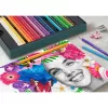 Eļļas bāzes zīmuļu completes Faber-Castell Polychromos & Pitt Graphite Matt, 38 gab., Daudzkrāsains