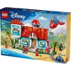 LEGO komplekts Disney 43268 Pludmales māja — modulāra mājas būvēšana, 834 detaļas, 5 minifigūras, vecumam 9+
