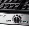Vafeļu panna Adler AD 3083 — 4 kvadrātveida vafeles 10×10 cm, 1200 W, regulējama temperatūra, nepiedegoša, vēsi rokturi