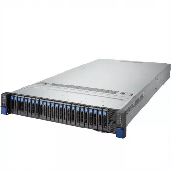 MITAC B8261T85E24HR-2T — Serveris — Rack Mount — 2U — divvirzienu — bez CPU — NVMe — Hot-Swap 6,4 cm (2,5 collu) nodalījums(-i) — SSD — AST2600 — 1GbE, 10GbE — bez operētājsistēmas — Moni