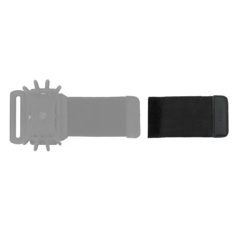 Siksniņa Mobilis 001354 mobilā tālruņa maciņa piederums Melns Velcro