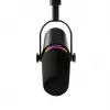 Shure MV7+-K-BNDL - pults/vokālais mikrofons ar XLR/USB-C savienotāju, melns + galda statīvs GATOR