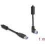 DeLOCK USB kabelis Type-A male to Type-B male 90° leņķī 1 m