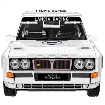 Mērogs 1:12 konstruktors Cobi Lancia Delta HF Integrale EVO Executive Edition, modeļa komplekts