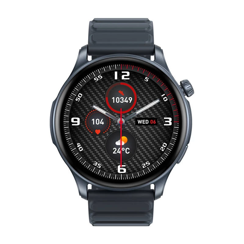 Smartwatch Zeblaze Btalk 3 Pro — 1,43 collas (3,63 cm) AMOLED, 466×466 pikseļi, skārienjūtīgs, 260 mAh, pelēks