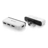 Belkin USB 2.0 4 portu ceļojumu centrmezgls, sudraba, F4U021bt
