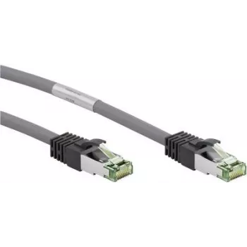 Goobay CAT 8.1 komutācijas kabelis, S/FTP (PiMF), pelēka, 15 m - LSZH Halogen-Free, Copper AWG 24 (55142)