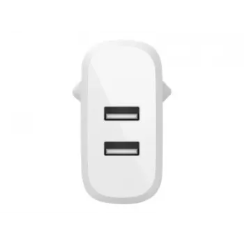 Belkin BOOST CHARGE - Barošanas bloks - 24 W - QC 3.0 - 2 izejas porti (USB) - Balts (WCB002VFWH)