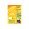 Avery Zweckform 3651 Universal Labels 52.5 X 29.7 Mm 100 Sheets Balts