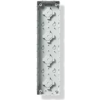 Siedle GU 611-4/1-0 - Zemapmetuma kārba - Pelēka - Siedle - Plastmasa - Virsmas - 100 mm