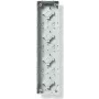Siedle GU 611-4/1-0 - Zemapmetuma kārba - Pelēka - Siedle - Plastmasa - Virsmas - 100 mm