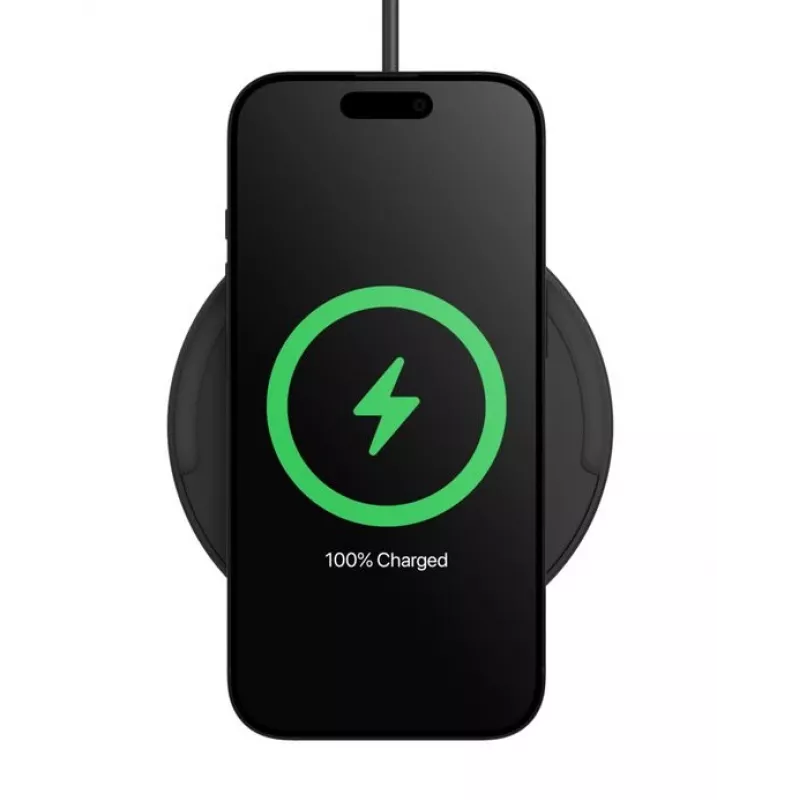 Bezvadu lādētājs Belkin WIA012KQBK 15W ar 20W strāvas adapteri, melns