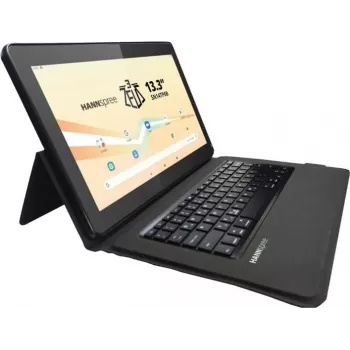 Planšetdatora bezvadu tastatūras futrālis HANNspree 80-PM000001G02K 10,1 collas planšetdatoriem