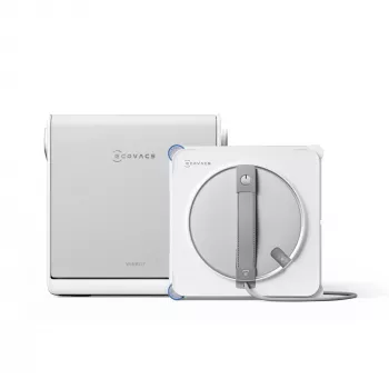 Ecovacs Winbot W2S Omni logu tīrīšanas robots balts pelēks WG893-12 WG89312 (WG893-12)