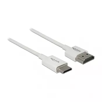 HDMI kabelis DeLOCK 85142 1m HDMI Type A Type C balts