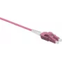 Tīkla kabelis Helos LWL savienotājkabelis Uniboot LC/LC Duplex 50/125µm OM4 2.0m melns