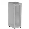 19 collu statīva skapis LANBERG FF01-8047-23SL 47U 800x1200 mm pelēks ar perforētām durvīm