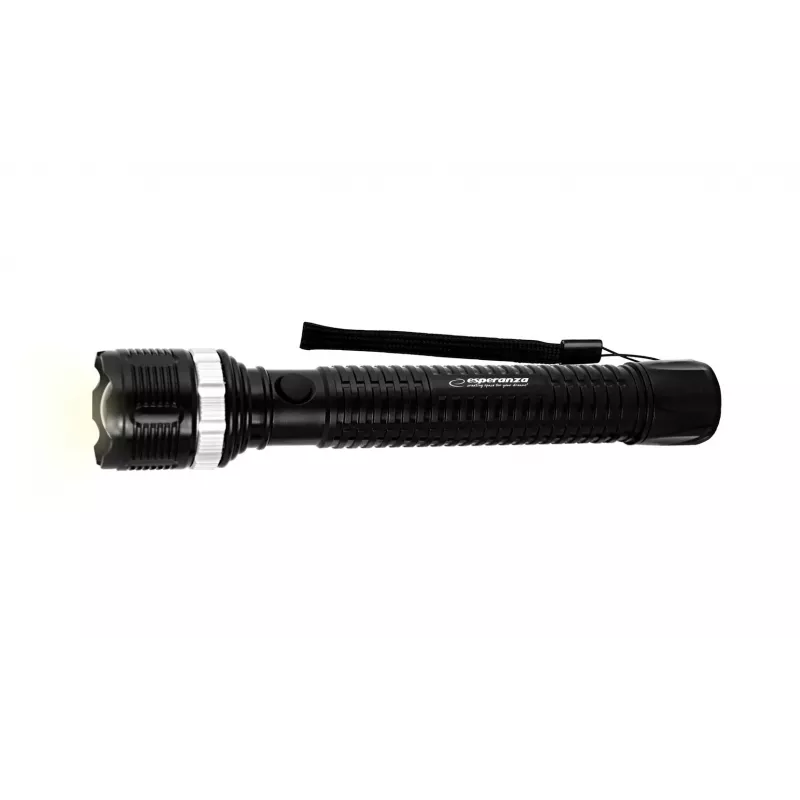 Rokas lukturis ESPERANZA Epione XL LED 1,2 W 100 lm 100 m melns, baterija R20 (3)