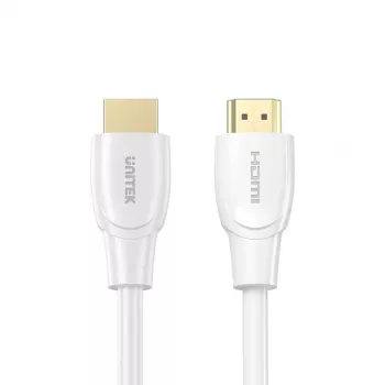 HDMI kabelis 2.0 4K 60Hz balts; C11090AWH03-3M