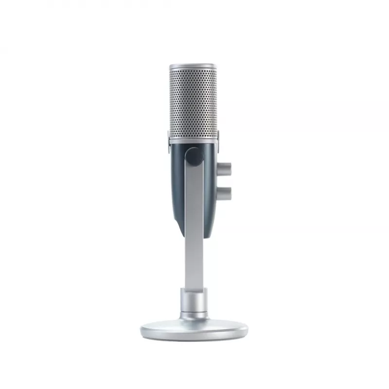 AKG Ara — profesionāls USB kondensatora mikrofons, zils-sudraba