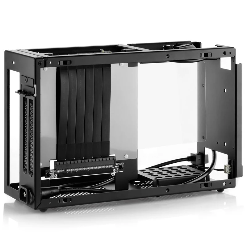DAN Cases A4-SFX V4.1 - melns + Alpenföhn Melns Ridge - 120 mm