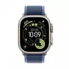 Apple Watch Ultra 3 GPS + Cellular 49mm dabīga titāna korpuss ar zilu/spilgti zilu Trail Loop - S/M | Apple