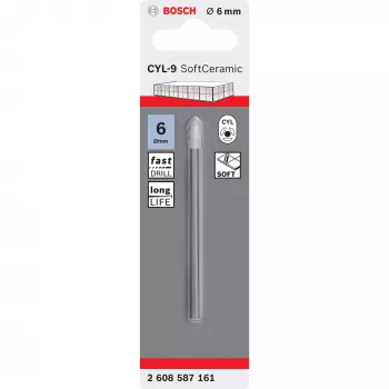 Flīžu urbis Bosch CYL-9 Ceramic 6 mm 80 mm