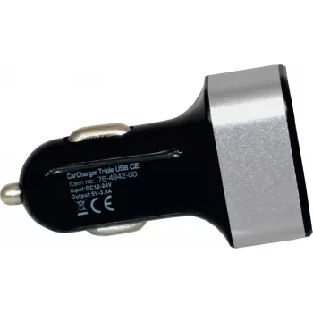 Automašīnas lādētājs TECHNISAT CARCHARGER TRIPLE USB C ar trim USB-C/USB-A pieslēgvietām