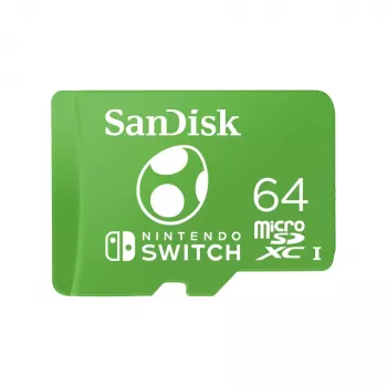 Atmiņas karte SanDisk 64GB MicroSDXC UHS-I SDSQXAO-064G-GN6ZN