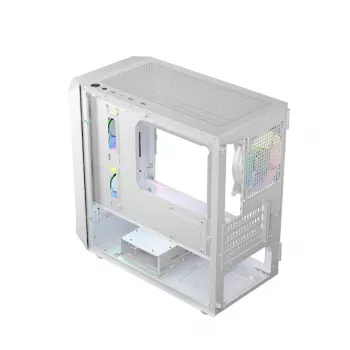 Logic PORTOS ARGB MINI USB 3.0 korpuss balts