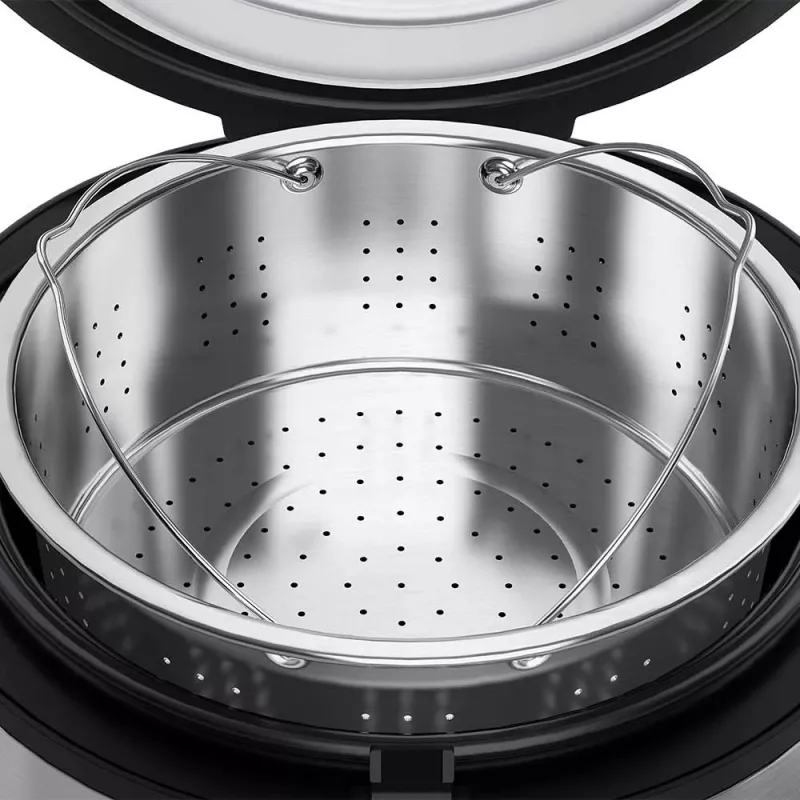 Rīsu vārāmais GASTROBACK Rice Control Low Carb & Steam, 3 L, 450 W, melns/nerūsējošais tērauds
