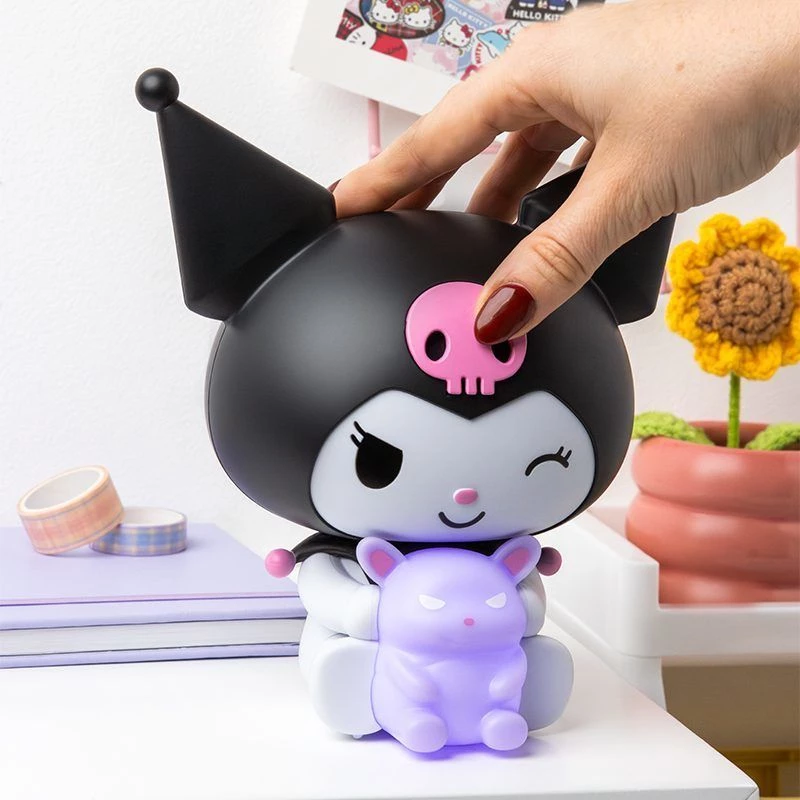 Galda naktslampiņa Paladone Hello Kitty Kuromi GloBuddies naktslampiņa modelis PP14396KUR