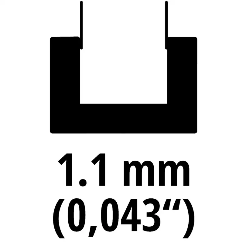 Zāģa ķēdes vadotne Einhell 4500194 20 cm melna