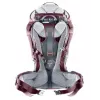 Deuter Kid Comfort zīdaiņu nesējsoma, poliamīds, sarkana