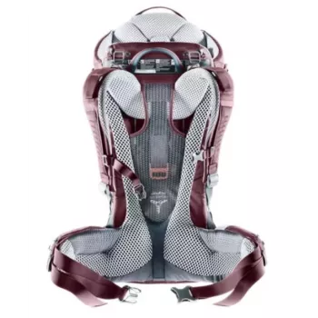Deuter Kid Comfort zīdaiņu nesējsoma, poliamīds, sarkana