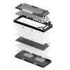 Akko Monsgeek M1 V5 ISO Barebone komplekts - Moonlight Balts