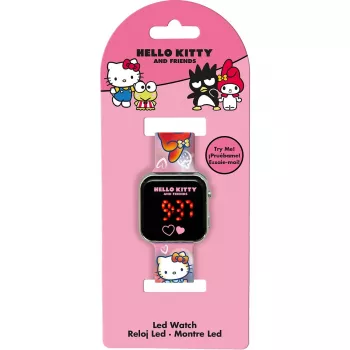 Kids Euroswan bērnu pulkstenis Hello Kitty HK50151 ar LED displeju