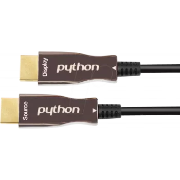 PYTHON GC M0249 - AOC hibrīda HDMI kabelis melns 70m - Kabelis - Digitālais/Displeja/Video