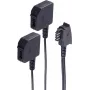 Telefona kabelis ShiverPeaks BS71000 0,2 m Melns