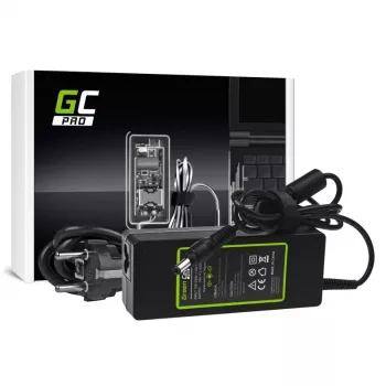 Strāvas adapteris Green Cell AD26AP 75W 19V maiņstrāvas-līdzstrāvas iekštelpu klēpjdatora lādētājs, melns